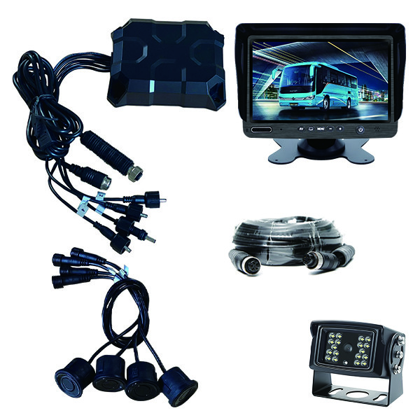 Commercial Vehicles Rear View Backup Camera Parking System with 7