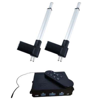Stille DC-motor aangedreven lineaire actuator 24V 6000N kracht IP43 met eindschakelaars